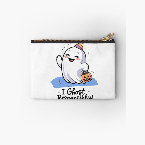 Item preview, Funny Cute Ghost With Sassy Halloween designed and sold by Nathaphat514.