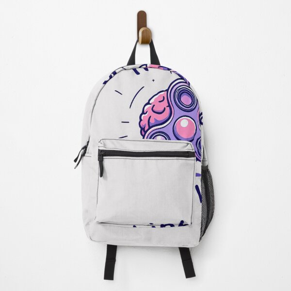 Item preview, A close up of a purple and blue logo with a pink brain designed and sold by cafegrafis.