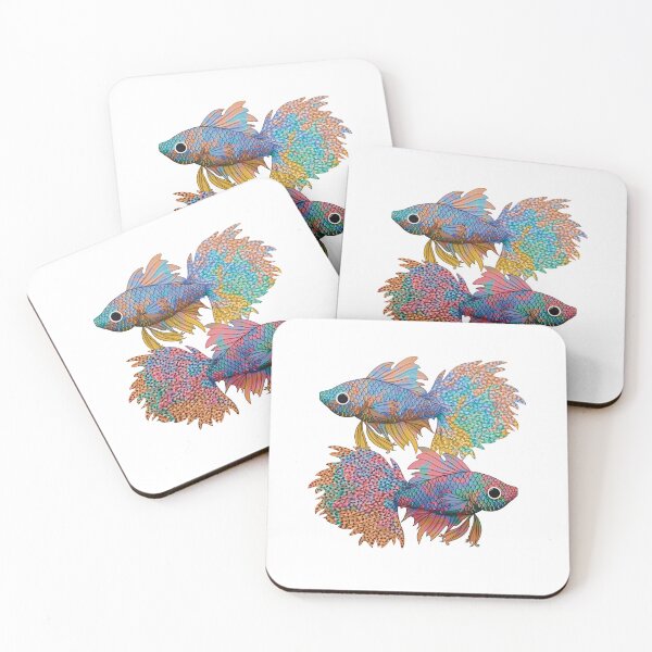 Item preview, Fighting Fish designed and sold by Karin Taylor.