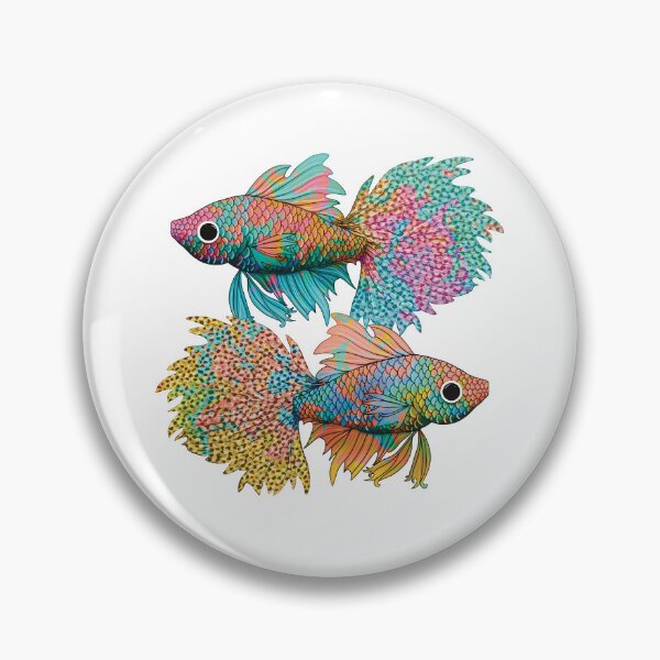 Item preview, Fighting Fish designed and sold by Karin Taylor.