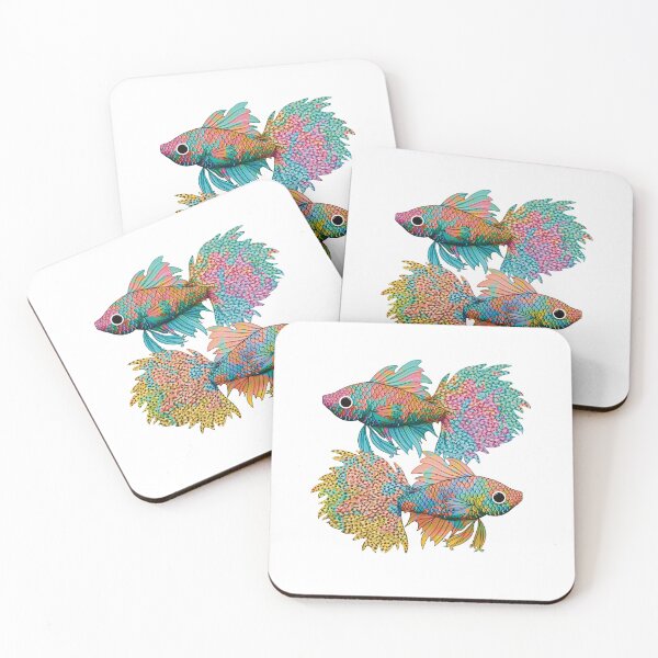 Item preview, Fighting Fish designed and sold by Karin Taylor.