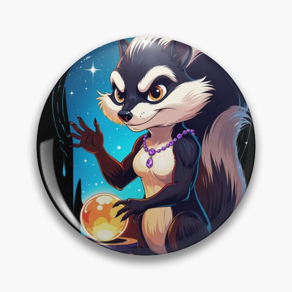 Item preview, Sassy Séance Skunk - Spiritual Advisor designed and sold by WHITE FANGS.