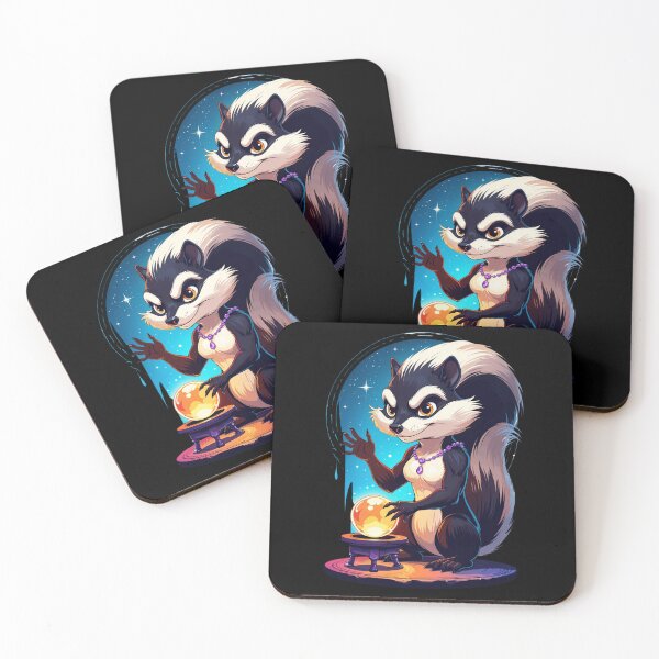Item preview, Sassy Séance Skunk - Spiritual Advisor designed and sold by WHITE FANGS.