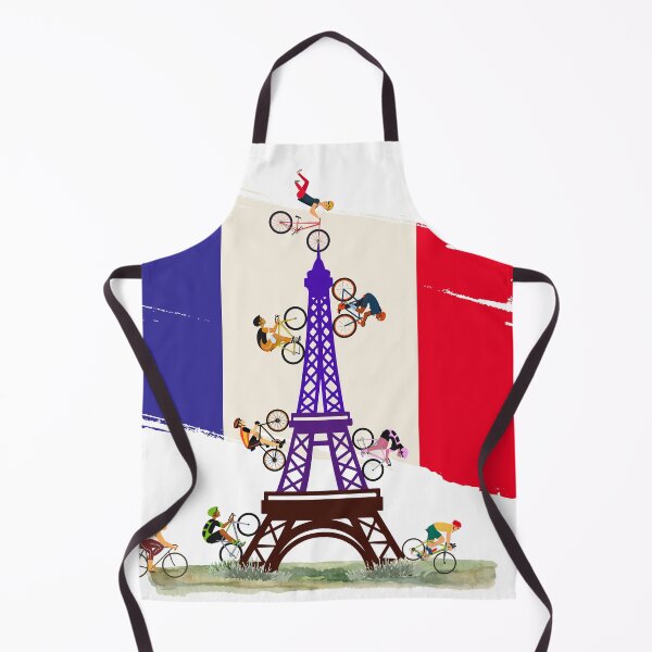 Item preview, Tour de France cyclists over the Eiffel Tower designed and sold by thefrenchyviet.