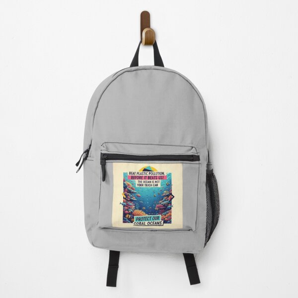 Item preview, Vintage 80s Style Graphic "Protect Our Coral Oceans" designed and sold by ART-POD-PL.