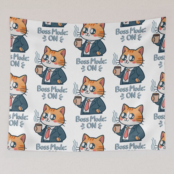 Item preview, Feline CEO: Always On designed and sold by SibMa.