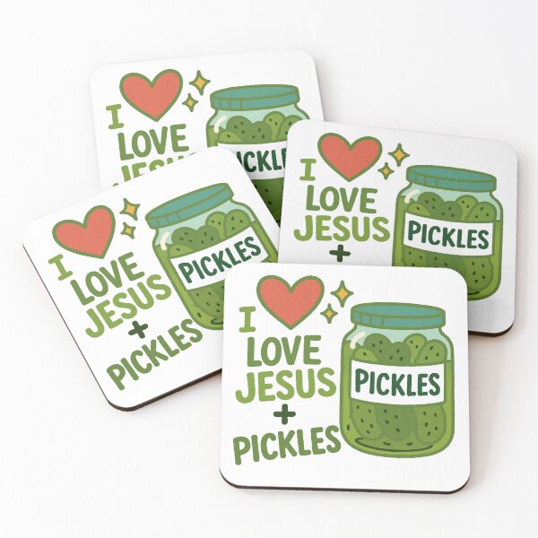 Item preview, Pickles and Jesus Religious Salty And Saved Christian designed and sold by Magzars.