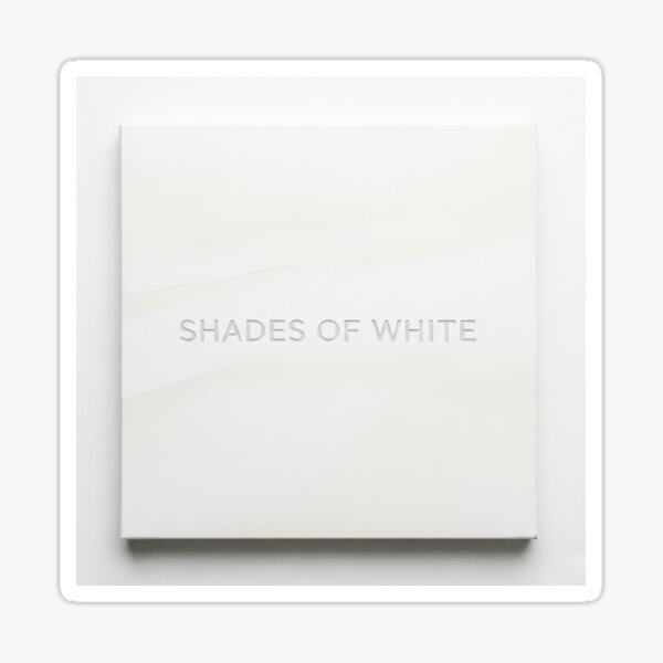 Item preview,  Shades of White Album Cover designed and sold by JBRMerch.