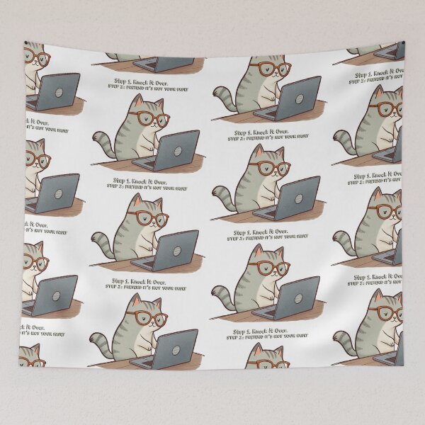 Item preview, Keyboard Warrior Cat designed and sold by SibMa.