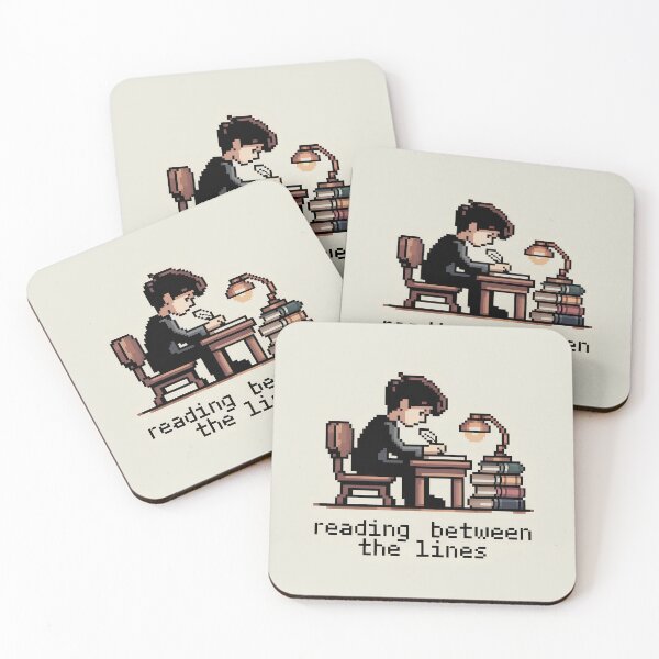 Item preview, Reading Between The Lines Pixel designed and sold by Novify.