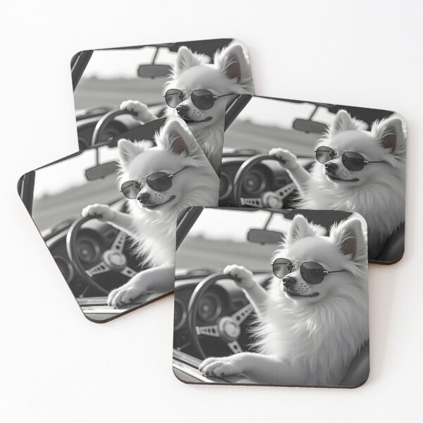 Item preview, Driving Pomeranian designed and sold by Code Pet sometimes Sleep.