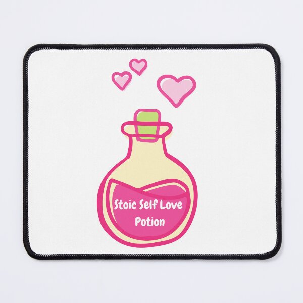 Item preview, Stoic Self Love Potion: A Simple Reminder for Wellbeing and Positivity designed and sold by LexaArtworks.