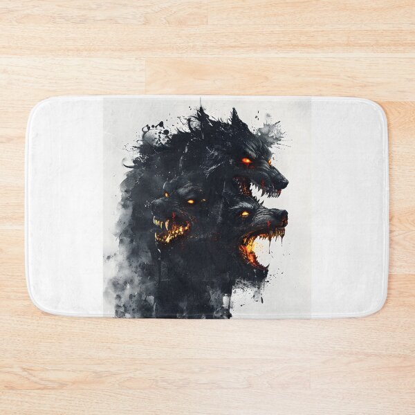 Item preview, Cerberus – The Three-Headed Guardian of Hades designed and sold by ArgentoArt.