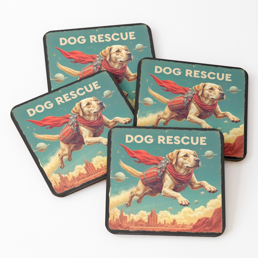 Item preview, Coasters (Set of 4) designed and sold by Pytong.