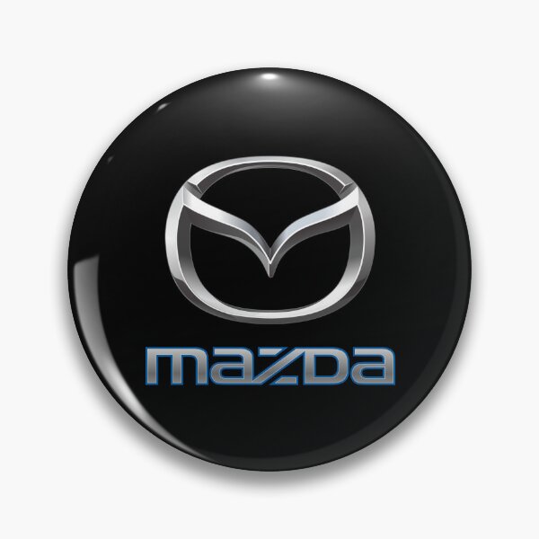Item preview, Mazs Chromed Emblem with Wider Lettering and Blue Outline Below designed and sold by petreee.