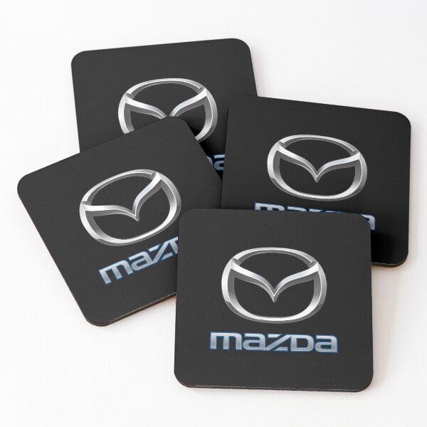 Item preview, Mazs Chromed Emblem with Wider Lettering and Blue Outline Below designed and sold by petreee.