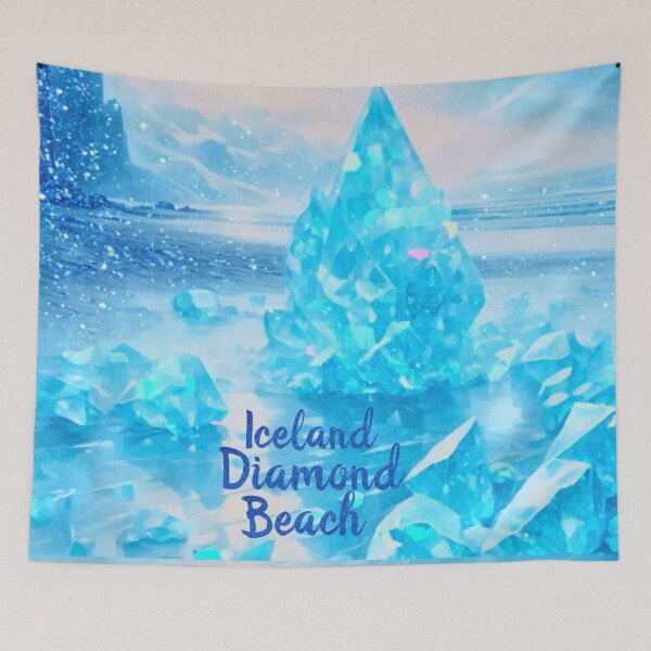 Item preview, Diamond Beach Iceland (Landscape Edition) designed and sold by asanaworld.