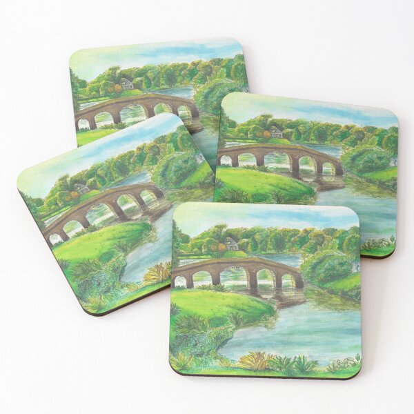 Item preview, Stourhead Watercolour Painting designed and sold by Ellie Mellon.