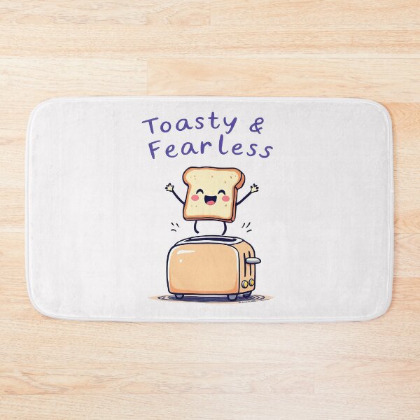 Item preview, There is a toasty and fearless toaster with a toaster on top designed and sold by cafegrafis.