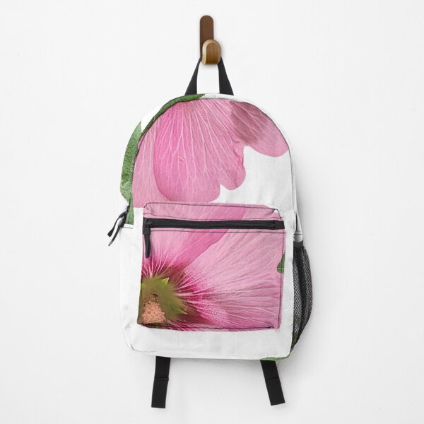 Item preview, Hollyhocks Flower Garden Art designed and sold by bvdesignart.