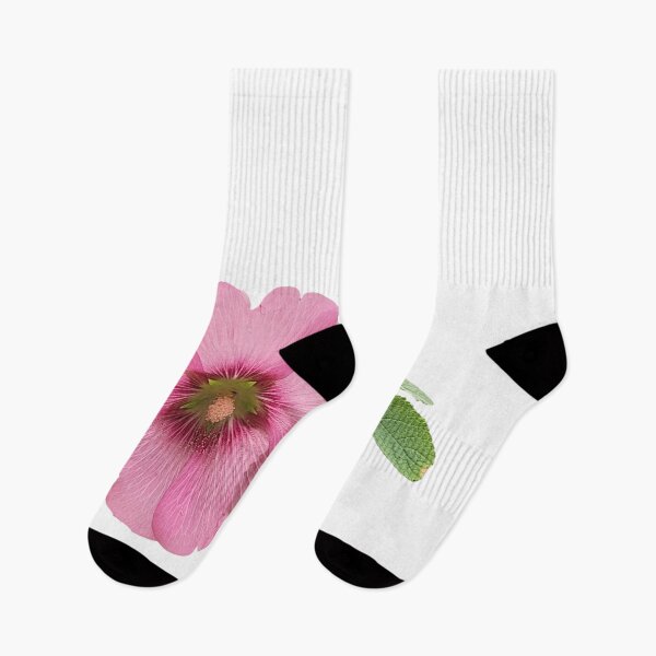 Item preview, Hollyhocks Flower Garden Art designed and sold by bvdesignart.