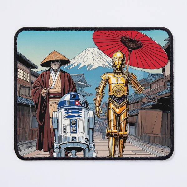 Item preview, Classic sci-fi movie droids and force master enjoy a trip to Japan designed and sold by SammyMorry.