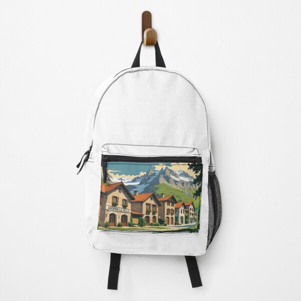 Item preview, Andorra la Vella – vintage mountain design and alpine architecture designed and sold by StormArte.