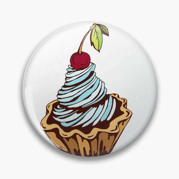 Item preview, Cherry Delight Cupcake designed and sold by AlisaArtDecor.