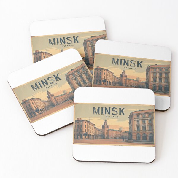 Item preview, Minsk – classic architecture with a Soviet feel in a retro key designed and sold by StormArte.