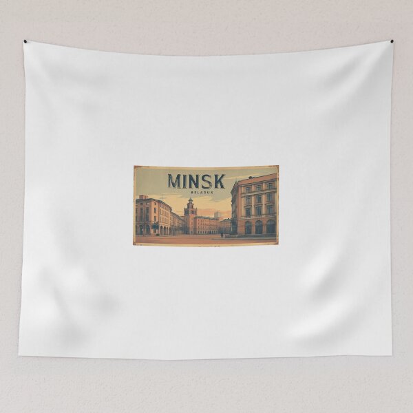 Item preview, Minsk – classic architecture with a Soviet feel in a retro key designed and sold by StormArte.