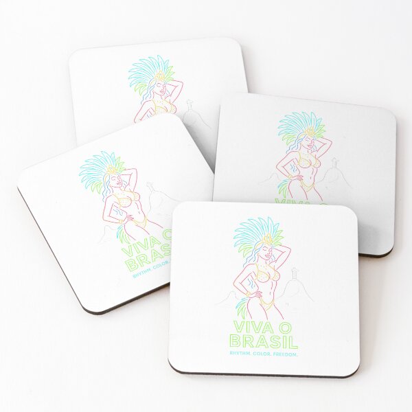 Item preview, Viva o Brasil – Neon Samba Queen | AUCIA Glow Art designed and sold by Aucia.