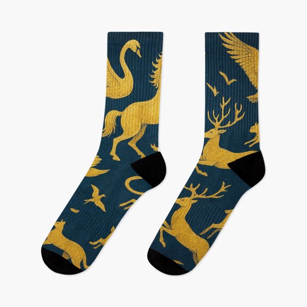 Item preview, Golden animals in motion designed and sold by Sigtrix.
