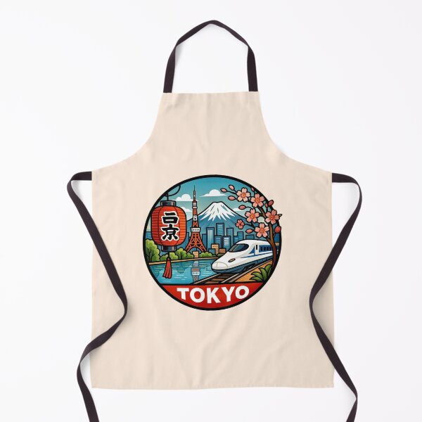 Item preview, Tokyo - Mount Fuji, Lantern & Cherry Blossoms designed and sold by Myra365Art.