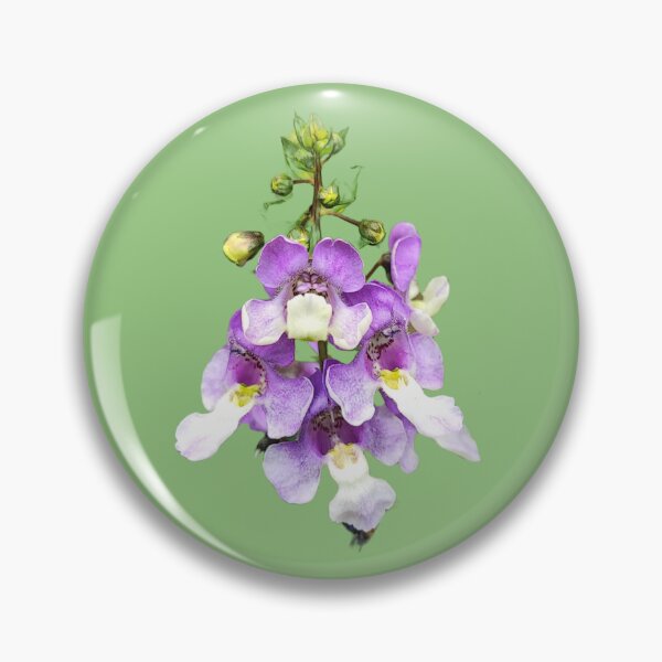 Item preview, Angelonia Angustifolia Bloom Floral Art designed and sold by bvdesignart.