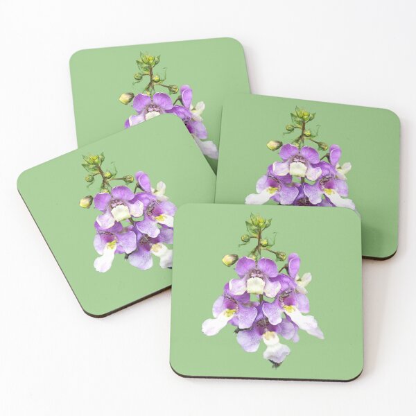 Item preview, Angelonia Angustifolia Bloom Floral Art designed and sold by bvdesignart.