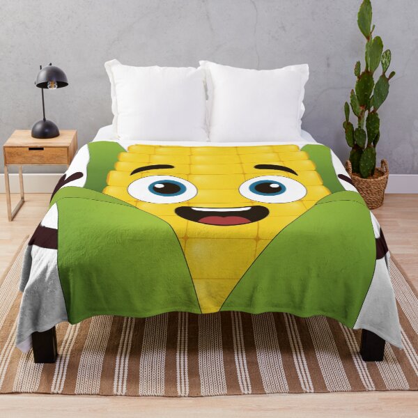 Item preview, Cool corn cob character designed and sold by lu-print-design.