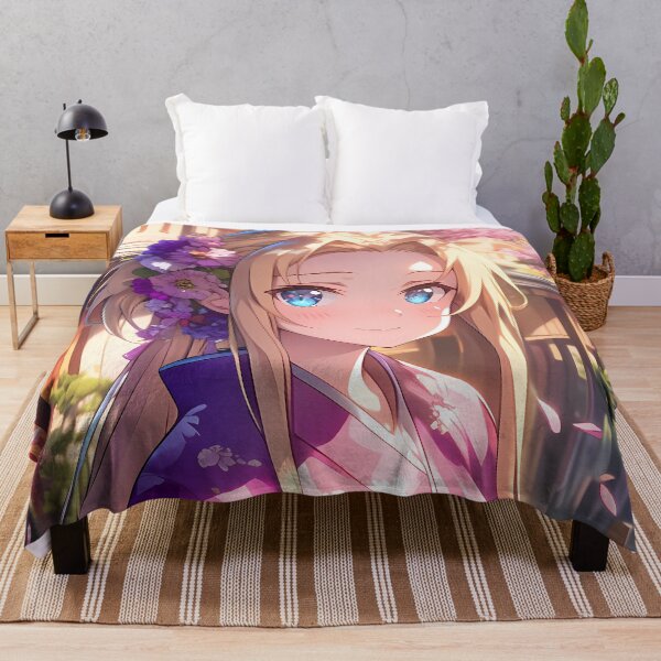 Item preview, Alice Zuberg Cherry Blossom Sword Art Online Anime Kimono designed and sold by juniorcastros.