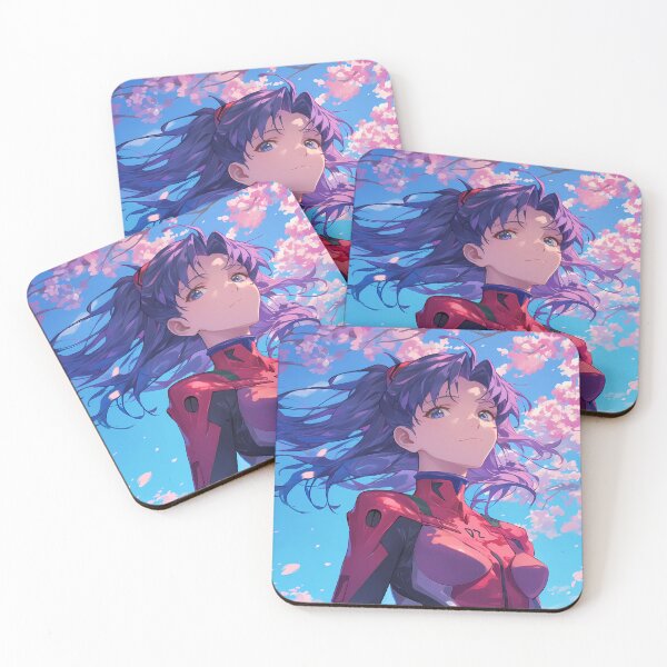 Item preview, Misato Katsuragi Casual Outfit Neon Genesis Evangelion Anime Cherry Blossom designed and sold by juniorcastros.