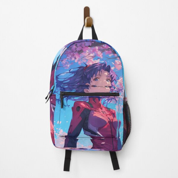 Item preview, Misato Katsuragi Casual Outfit Neon Genesis Evangelion Anime Cherry Blossom designed and sold by juniorcastros.