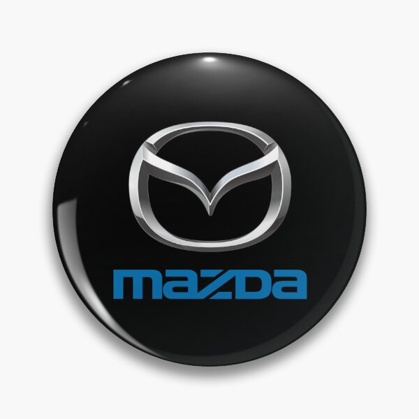 Item preview, Mazs Chromed Emblem with Wider Blue Lettering Below designed and sold by petreee.