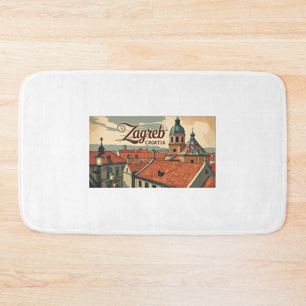Item preview, Zagreb – Balkan charm with colorful rooftops designed and sold by StormArte.