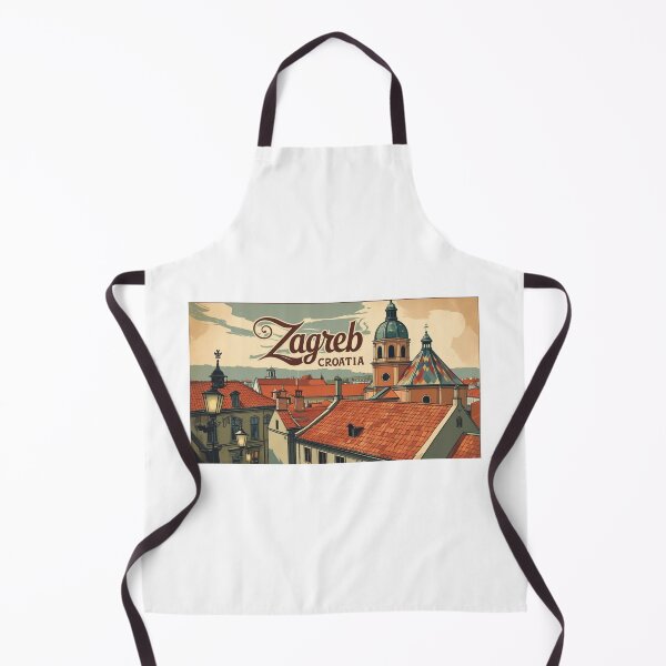 Item preview, Zagreb – Balkan charm with colorful rooftops designed and sold by StormArte.