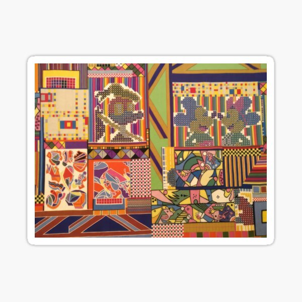 Vista previa del artículo con la obra «Pinturas famosas de Eduardo Paolozzi», diseñado y vendido por Nataliashchi.