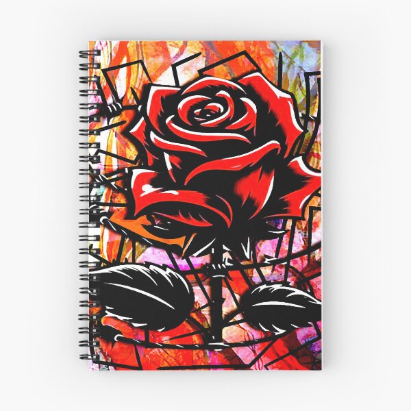 Item preview, Red Rose Graffiti designed and sold by ViaARTfactory.
