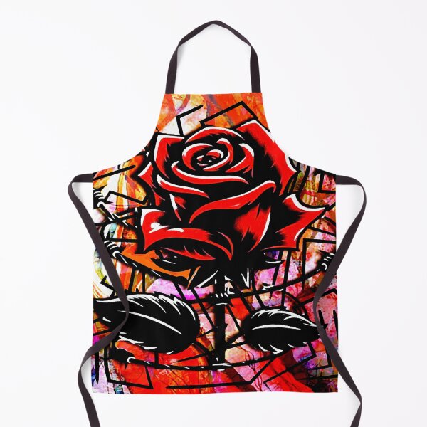 Item preview, Red Rose Graffiti designed and sold by ViaARTfactory.
