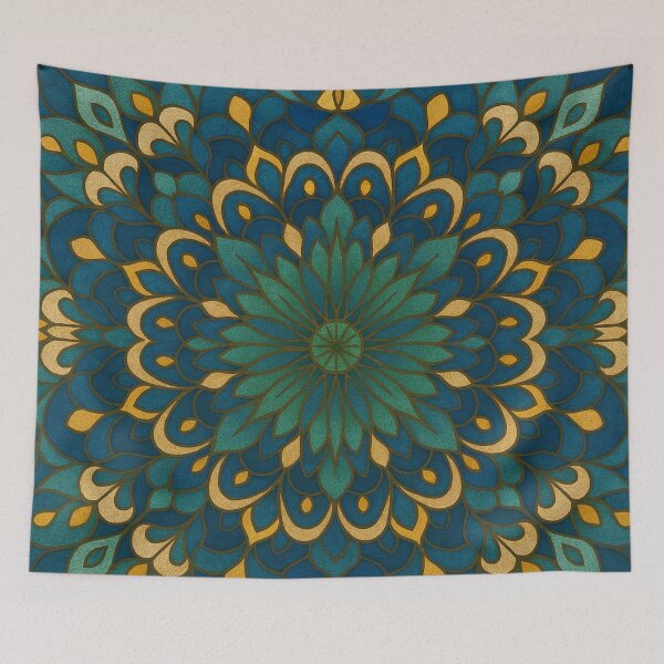Item preview, Radiant symmetry in a sea of flowers designed and sold by Sigtrix.