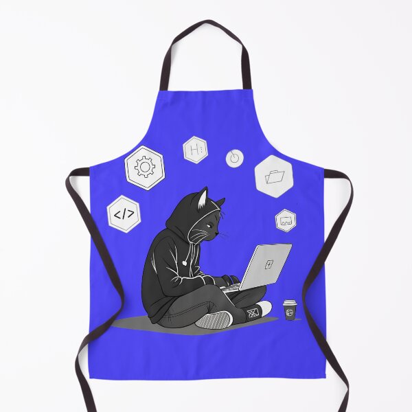 Item preview, I are programmer - cool hacker cat designed and sold by RAZ1995.