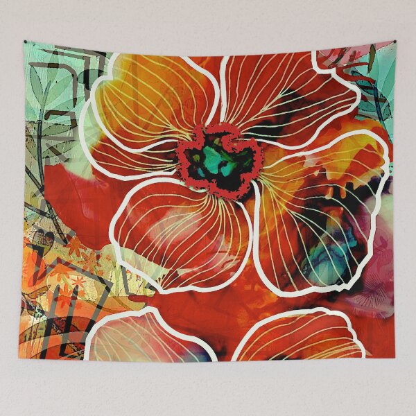 Item preview, Floral Abstract designed and sold by ViaARTfactory.