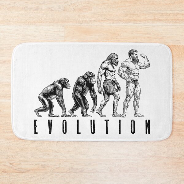 Item preview, Bodybuilder Strongman Funny Evolution Mass Bodybuilding Gym designed and sold by GrandeDuc.
