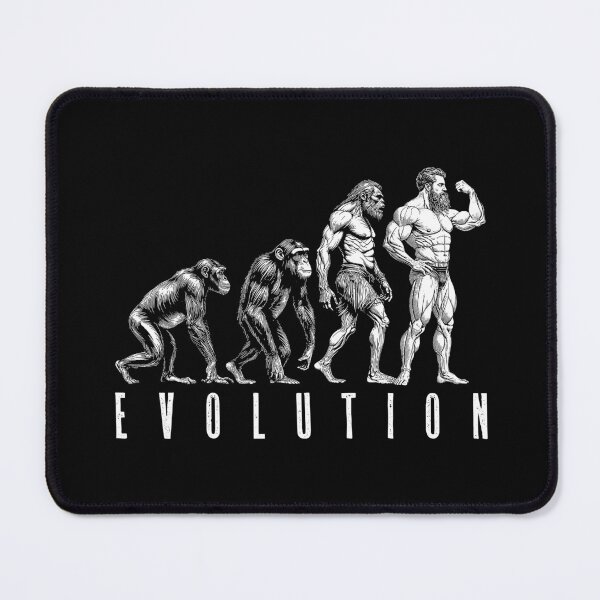 Item preview, Bodybuilder Strongman Funny Evolution Mass Bodybuilding Gym designed and sold by GrandeDuc.